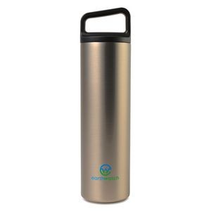 MiiR® Climate+ Wide Mouth Bottle - 20 Oz. - Silver Satin