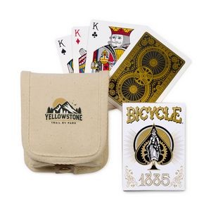 Bicycle® Heritage Playing Cards Gift Set - Natural