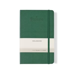 Moleskine® Hard Cover Ruled Large Notebook - Myrtle Green