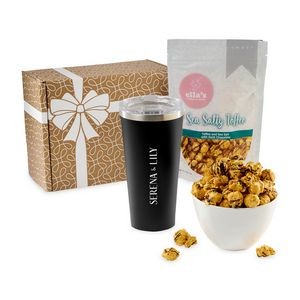 Corkcicle® You're Terrific Gourmet Gift Box - Matte Black