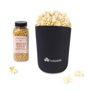 Pop Star Premium Popcorn Gift Set - Black