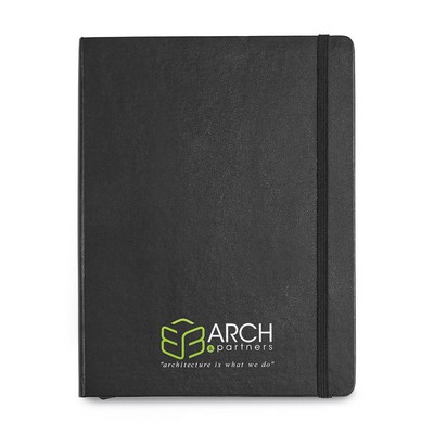 Moleskine® Hard Cover Ruled X-Large Notebook - Black