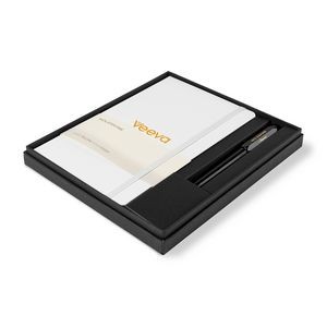 Moleskine® Large Notebook and Kaweco Pen Gift Set - White