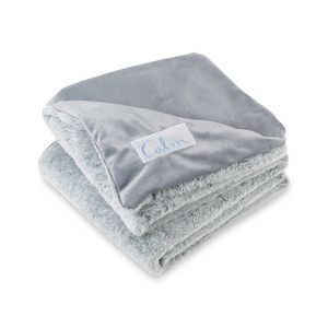 Luxe Faux Fur Throw Blanket - Grey