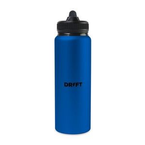 Jett Aluminum Straw Lid Hydration Bottle - 32 Oz. - Sport Blue