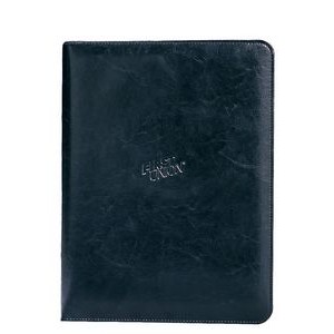 Executive Vintage Leather Writing Pad - Black