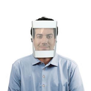 Disposable Face Shield - White