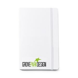 Moleskine Hard Cover Ruled Large Notebook - White