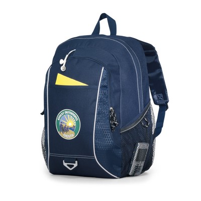 Atlas Laptop Backpack - Navy Blue