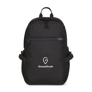 Renew rPET Laptop Backpack - Black