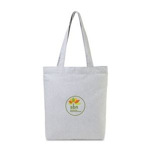 AWARE™ Recycled Cotton Gusset Bottom Tote - Light Grey