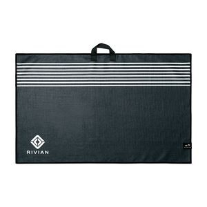 Slowtide® Fairway Quick Dry Golf Towel - Black