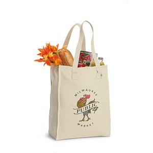 Recycled Cotton Market Bag - Natural