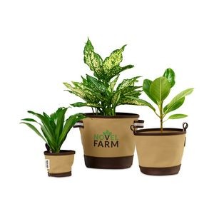 Heritage Supply™ Plant, Grow and Store Trio of Pots - Dune
