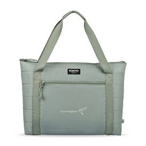 Igloo® Packable Puffer 20-Can Cooler Bag - Aqua Gray
