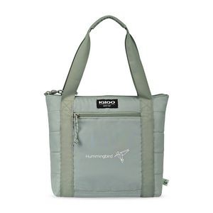 Igloo® Packable Puffer 10-Can Cooler Bag - Aqua Gray