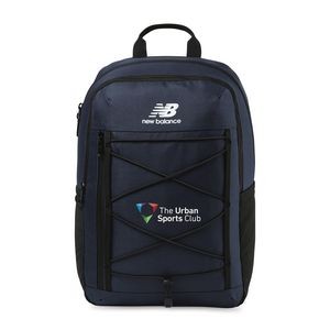 New Balance® Cord Backpack - Navy Blue