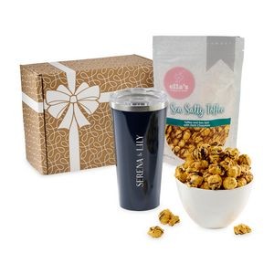 Corkcicle® You're Terrific Gourmet Gift Box - Gloss Navy