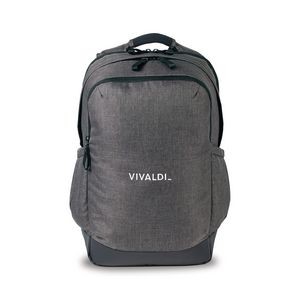 Heritage Supply Tanner Deluxe Laptop Backpack - Charcoal Heather