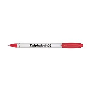 Paper Mate® Sport RT White Barrel - Blue Ink - Red