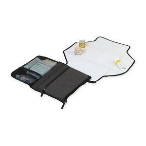 Reagan Portable Changing Pad Station - Charcoal Heather