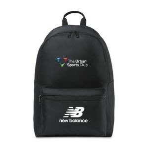 New Balance® Logo Round Backpack - Black