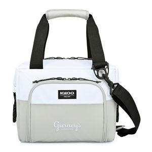 Igloo® Seadrift™ Snap Down 12 Can Cooler - White-Grey