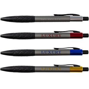 Twilightlux 2 Tone Metal Pen W/ Silicon Grip
