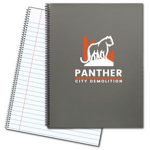 Poly Cover Spiral Composition Notebook
