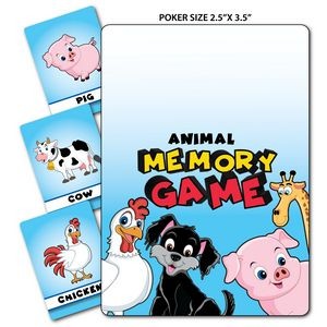 Animal Memory & Matching Game