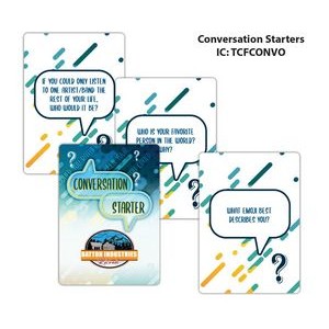 Conversation Starters Poker Card Deck