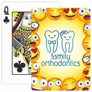 Smiley Faces Theme Poker Size Playing Cards