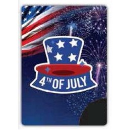 4th of July Theme Poker Size Playing Cards