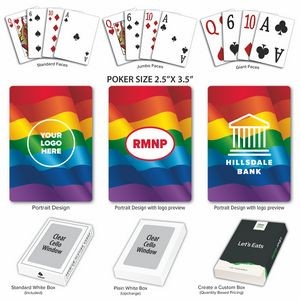 Pride Theme Poker Size Playing Cards