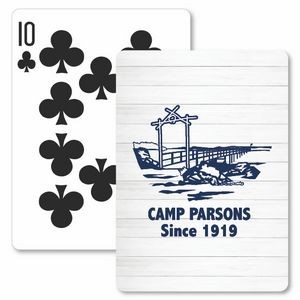 Shiplap Theme Poker Size Playing Cards