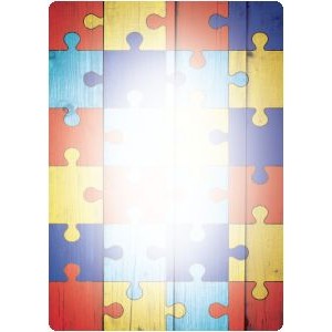 Autism Theme Poker Size Playing Cards