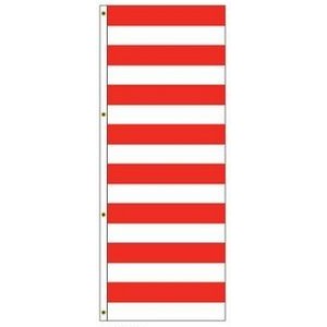 America Forever Interceptor Flag Drape (Red/White Stripes)
