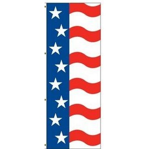 America Forever Interceptor Flag Drape (Star/Wavy Stripes)