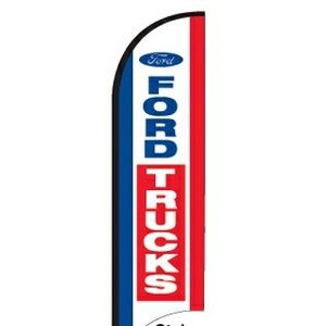 11' Street Talker Complete Feather Flag Kit (Ford Trucks)