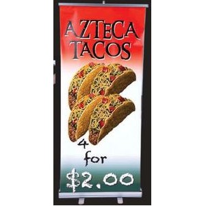 Standard Retractable Banner Stand w/Banner