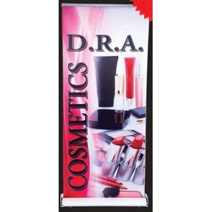 Deluxe Retractable Banner Stand w/2 Banners