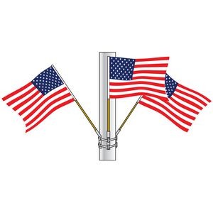 US Cluster Flags (2' x 3')