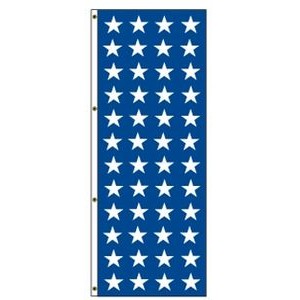 America Forever Interceptor Flag Drape (Blue/White Stars)