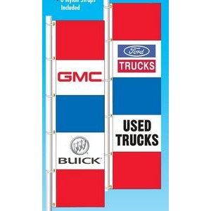 Huge Dealer Logo Stack Flag (Certified Pre-Owned Chrysler®/Jeep®/Dodge®/Ram®)