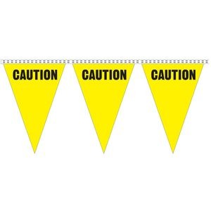 60' Safety Slogan Pennant (Caution)