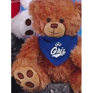 7" "Patches" Paw Bear™ Stuffed Brown Bear