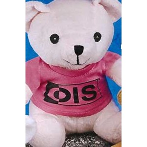 8" Benny Bear™ Stuffed Pink Bear