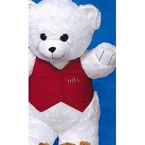 36" Rury Bears™ Stuffed White Bear