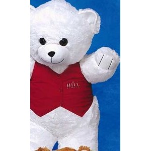 44" Rury Bears™ Stuffed White Bear