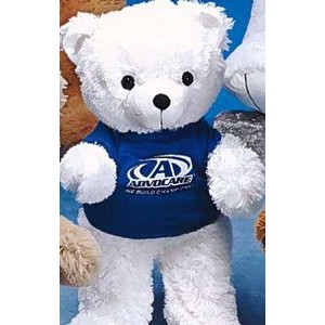 24" Cecil Bears™ Stuffed White Bear